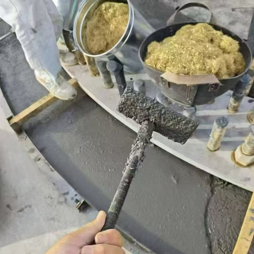 根河C120钢纤维高强无收灌浆料 轧机压缩机汽轮机发电机锻压设备底座灌浆材料